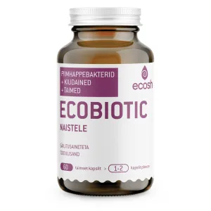 Ecobiotic для женщин молочнокислые бактерии + клетчатка + растения